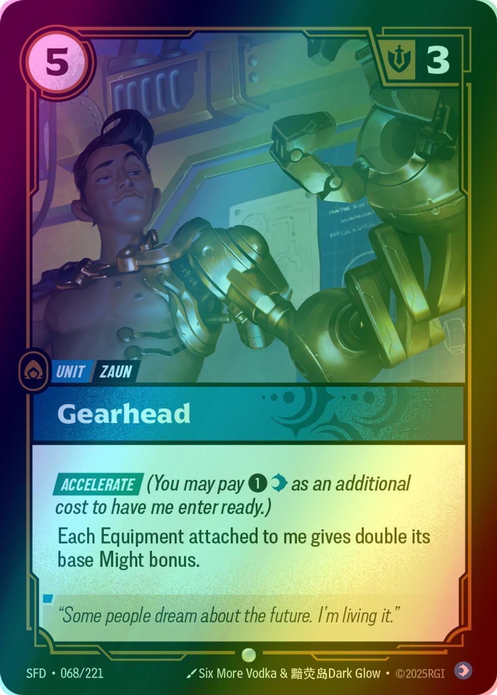 Gearhead - 068/221 [Spiritforged] [Foil]
