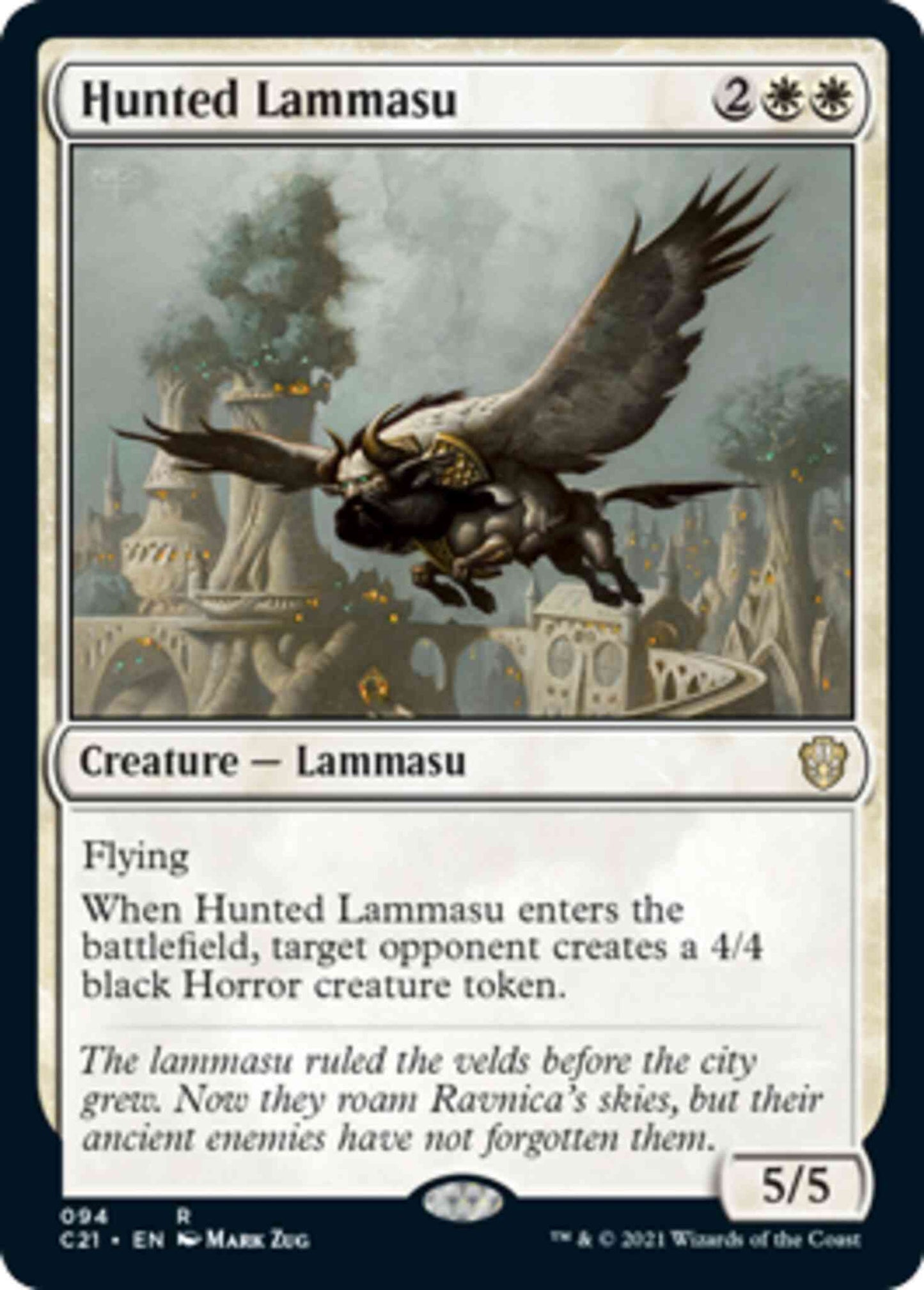 Hunted Lammasu [94] [Commander 2021] [Non-Foil]
