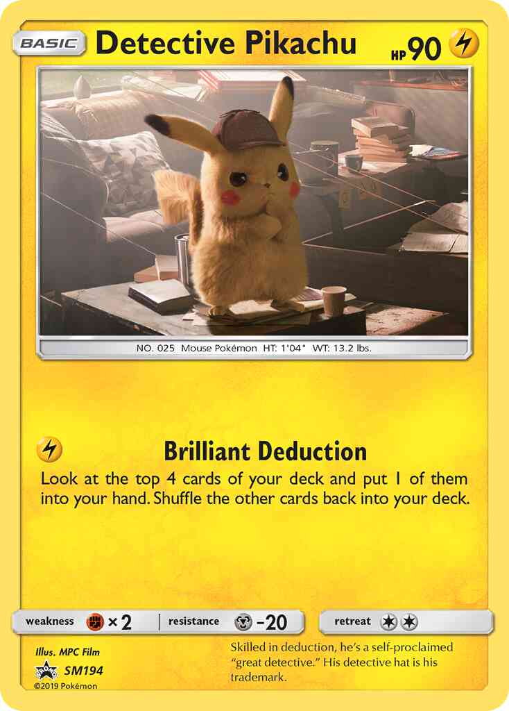 Detective Pikachu - SM194 - Promo [smp-SM194] [Holo]
