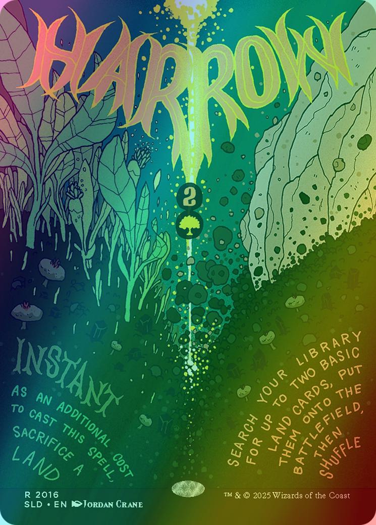 Harrow [2016] [Borderless] [Garden Buds] [Secret Lair Drop] [Foil]
