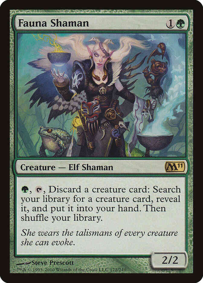 Fauna Shaman [172] [Magic 2011] [Non-Foil]