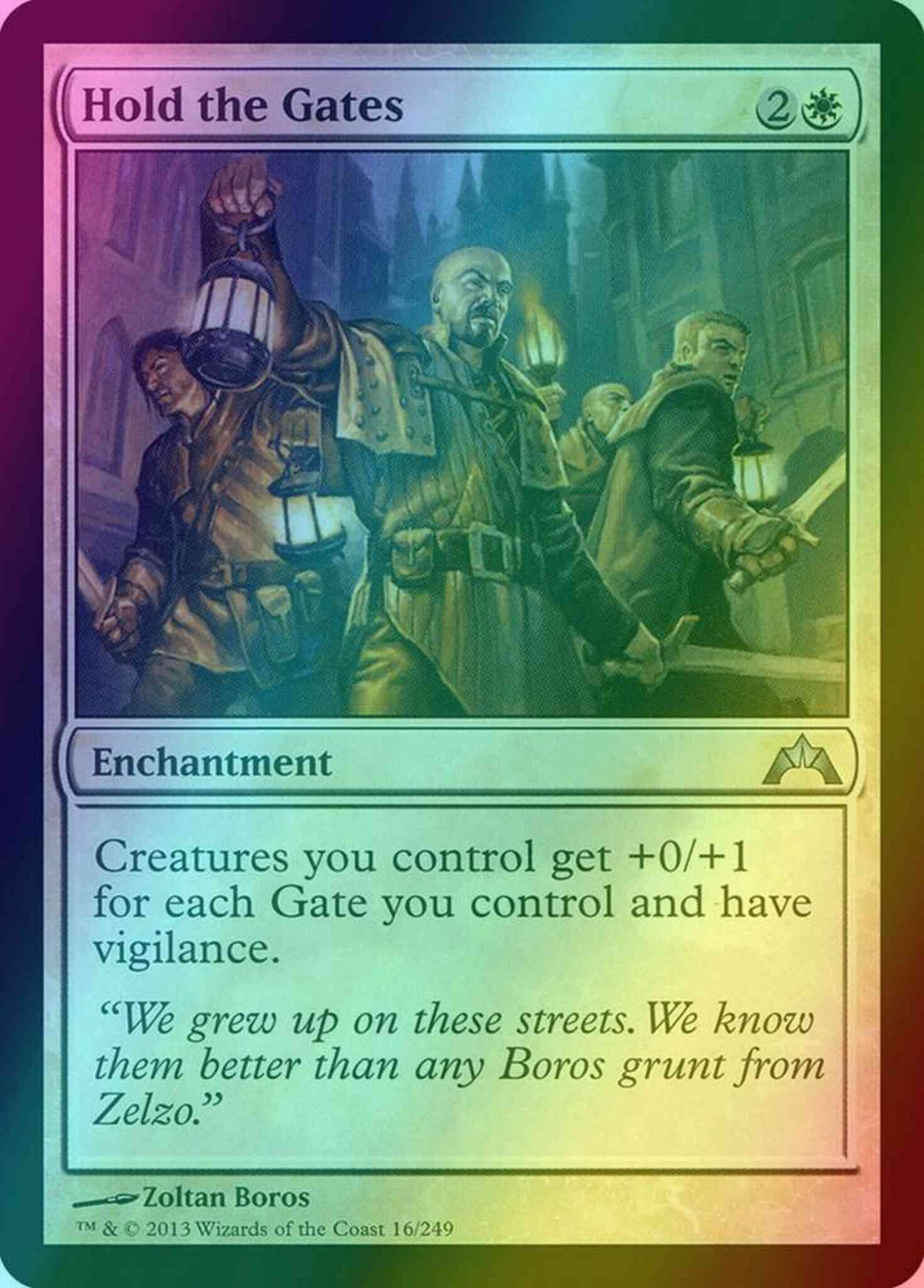 Hold the Gates [16] [Gatecrash] [Foil]