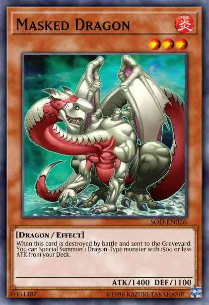 Masked Dragon - TU06-EN003 - Super Rare - Unlimited
