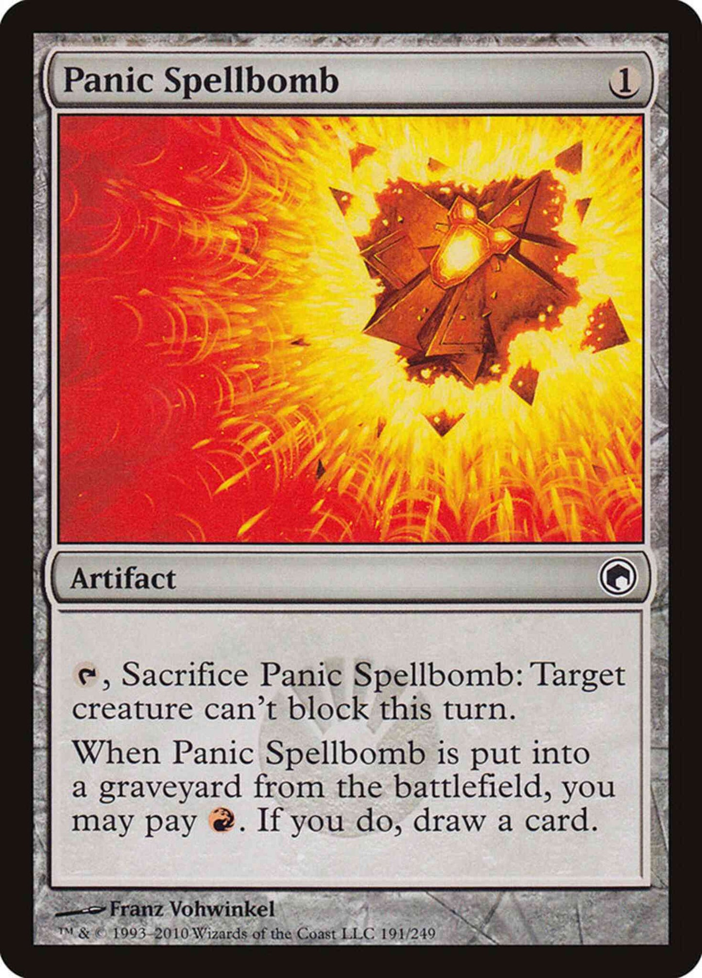 Panic Spellbomb [191] [Scars Of Mirrodin] [Non-Foil]