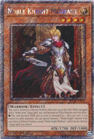 Noble Knight Medraut - RA04-EN205 - Platinum Secret Rare - 1st Edition