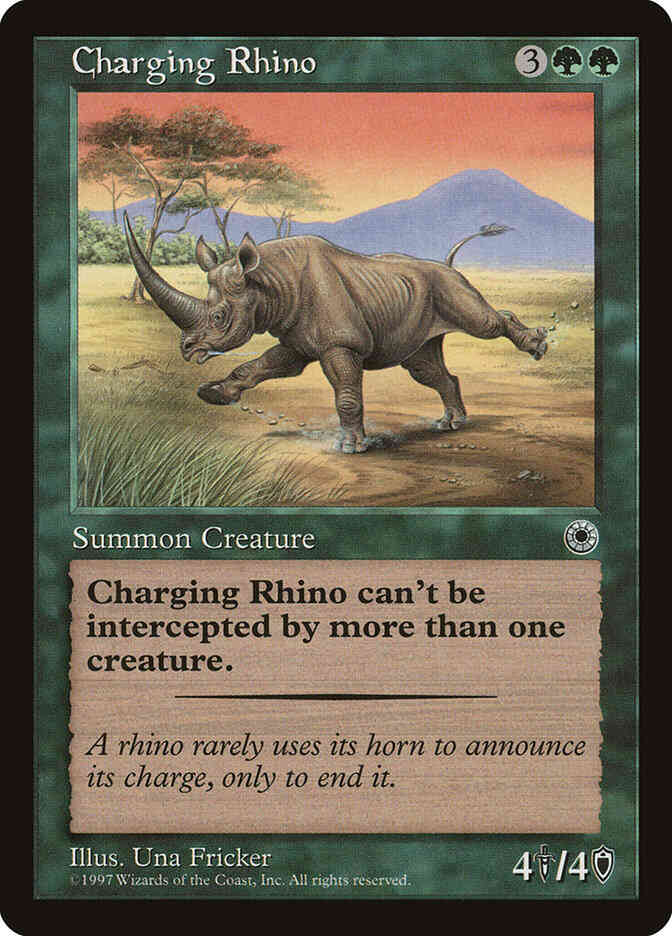 Charging Rhino [161] [Portal 1] [Non-Foil]