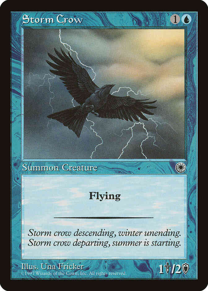 Storm Crow [69] [No Reminder Text] [Portal 1] [Non-Foil]