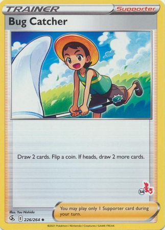 Bug Catcher - 226/264 - Uncommon - Cinderace Stamp [ba02-CIN34] [Non-Holo]