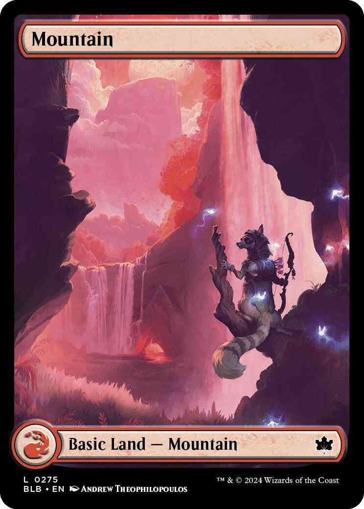 Mountain [275] [Full Art] [Summer] [Bloomburrow] [Non-Foil]