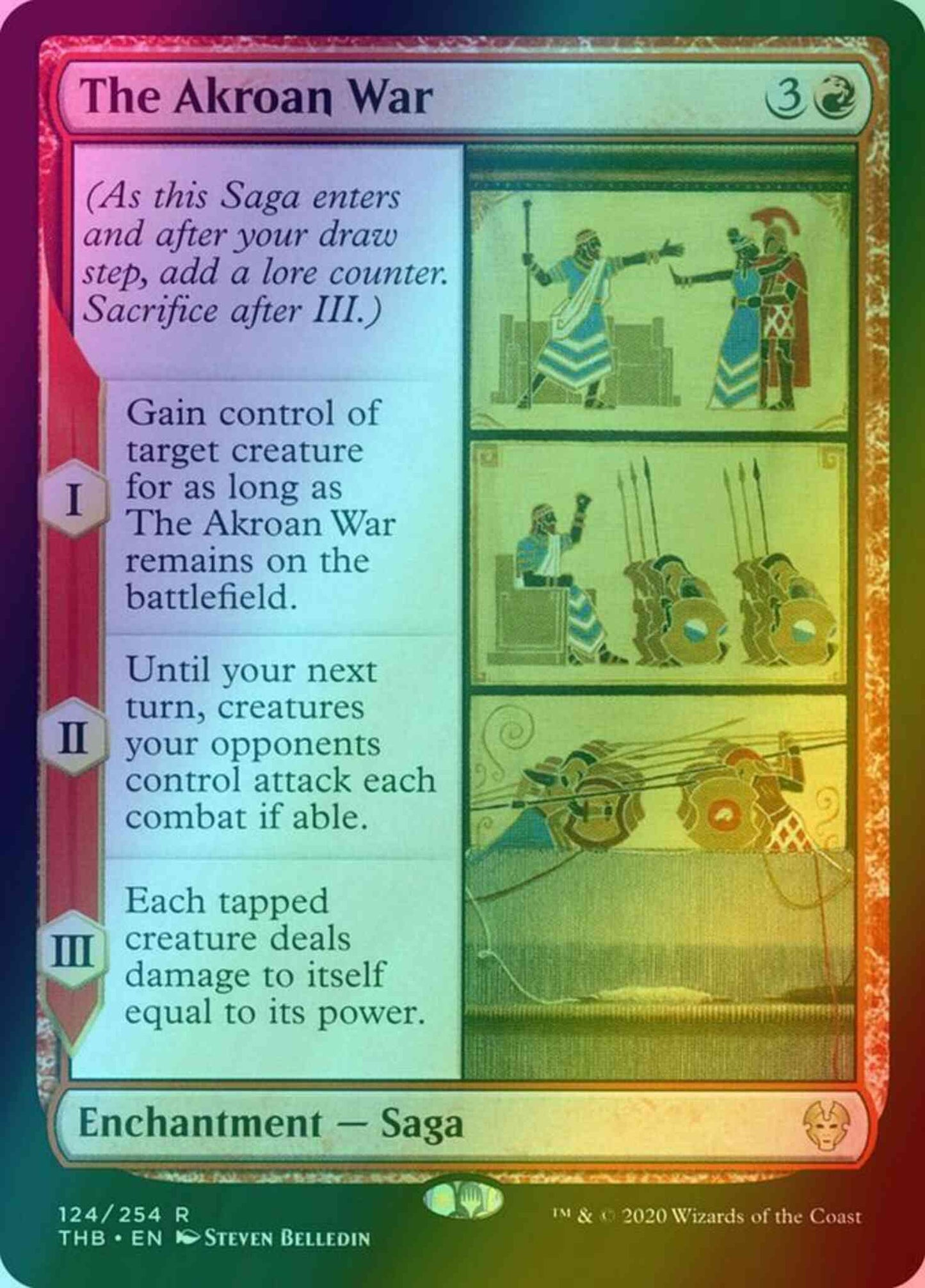 The Akroan War [124] [Theros Beyond Death] [Foil]