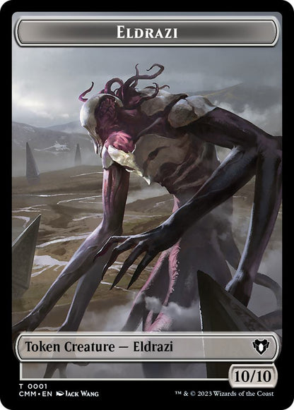 Drake Token (12) // Eldrazi Token (01) [Commander Masters: Tokens] [Non-Foil]