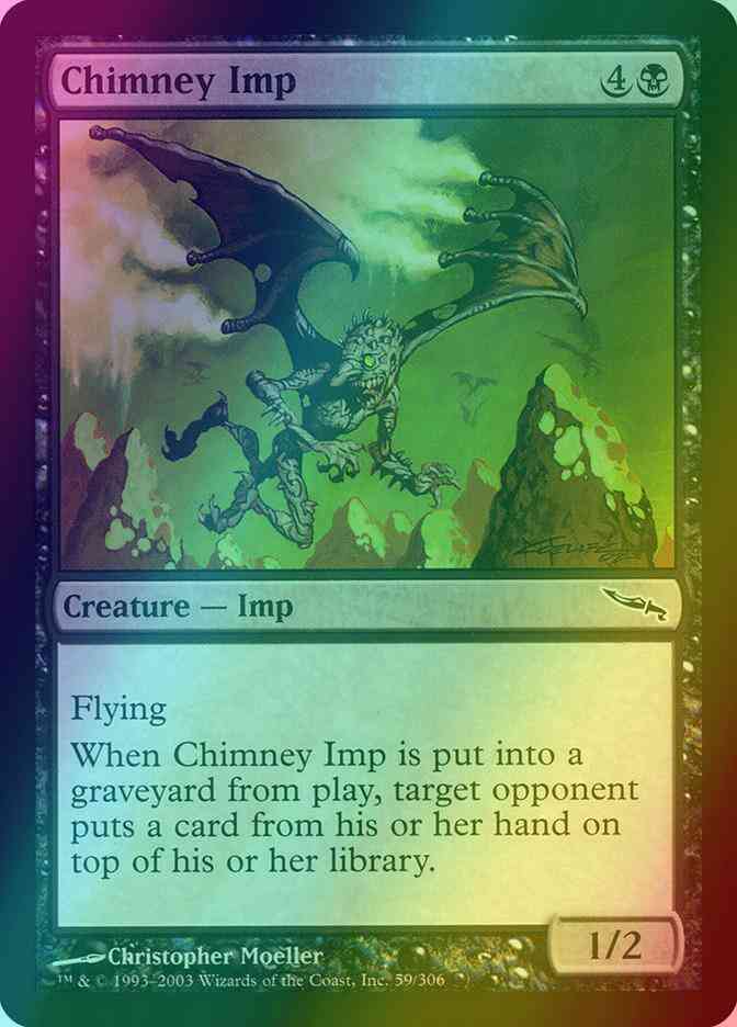 Chimney Imp [59] [Mirrodin] [Foil]