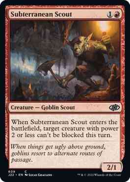 Subterranean Scout [609] [Jumpstart 2022] [Non-Foil]