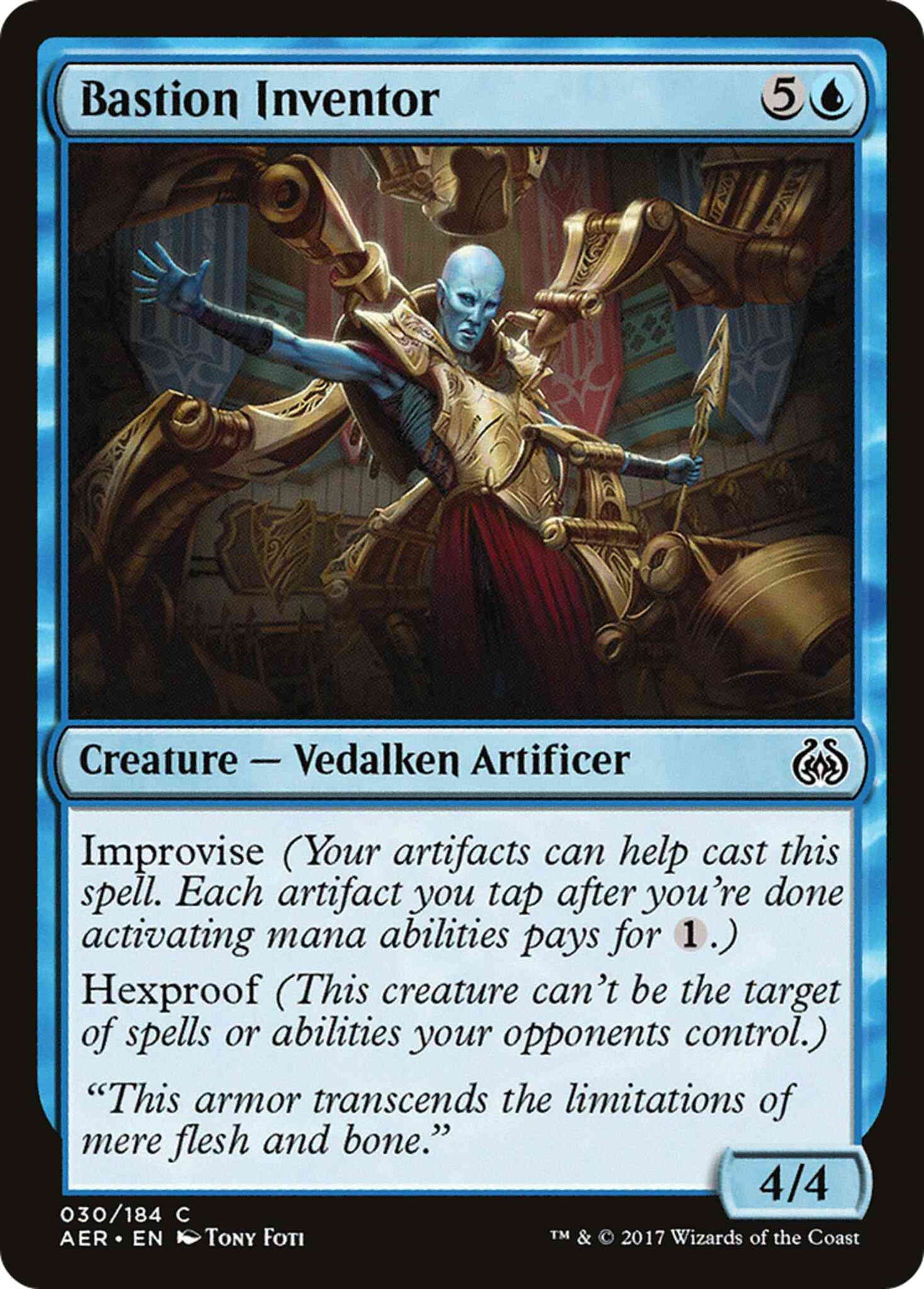 Bastion Inventor [30] [Aether Revolt] [Non-Foil]