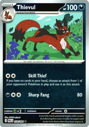 Thievul - 054/084 - Uncommon [me05-054] [Reverse Holo]