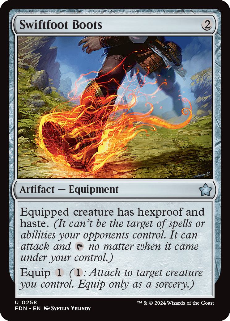Swiftfoot Boots [258] [Foundations] [Foil]
