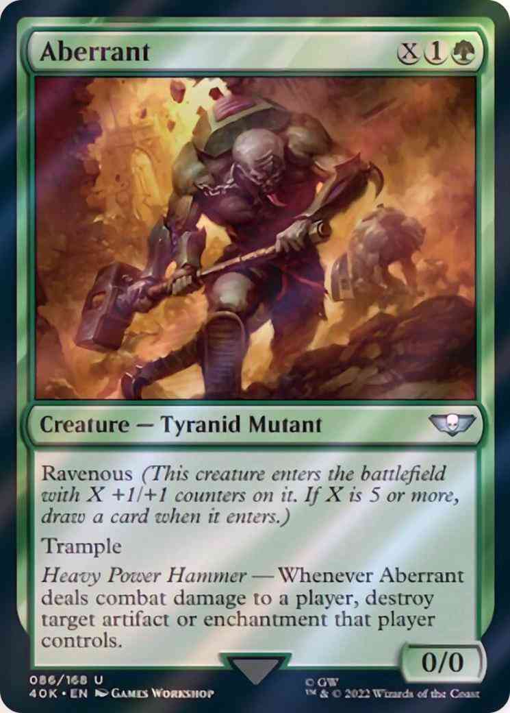 Aberrant [86] [Universes Beyond: Warhammer 40,000] [Surge Foil]