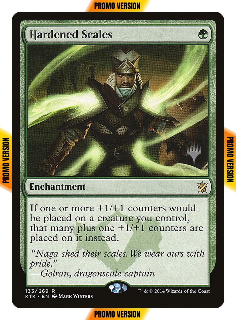 Hardened Scales [Promo Pack] [133p] [Khans of Tarkir Promos] [Non-Foil]