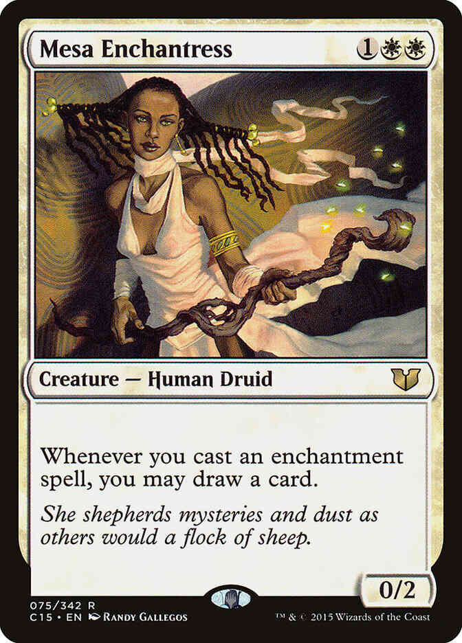 Mesa Enchantress [75] [Commander 2015] [Non-Foil]
