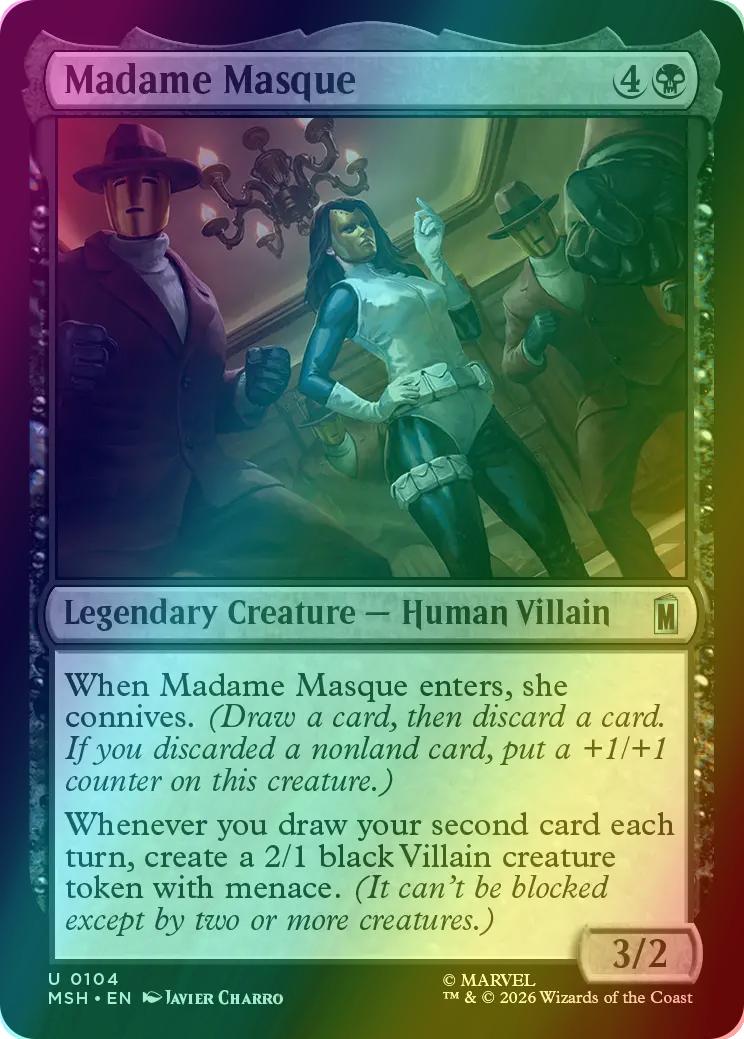 Madame Masque [104] [Marvel Super Heroes] [Foil]