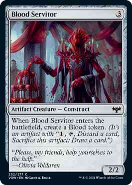 Blood Servitor [252] [Innistrad: Crimson Vow] [Non-Foil]