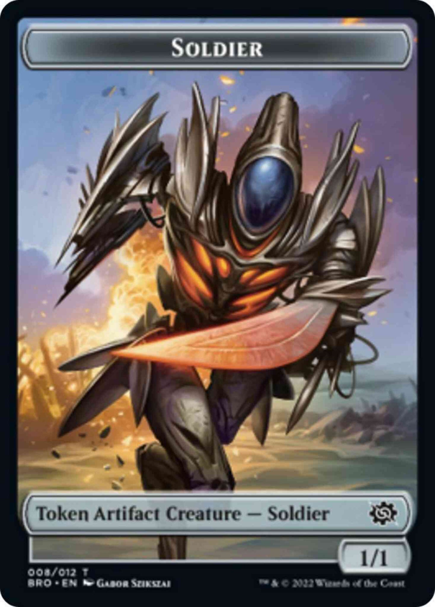 Soldier Token [08] [The Brothers' War: Tokens] [Non-Foil]
