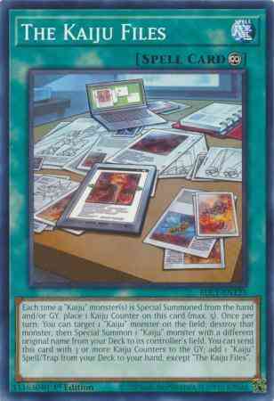 The Kaiju Files - BLC1-EN123 - Common - 1st Edition