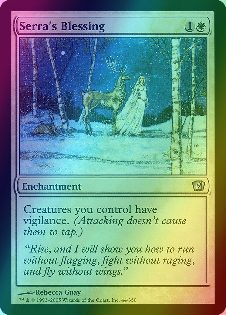 Serra's Blessing [44x] [Ninth Edition] [Foil]