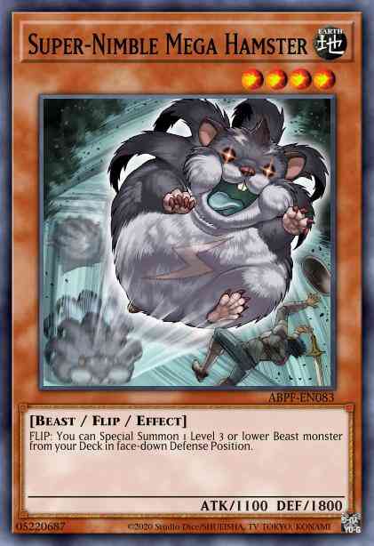 Super-Nimble Mega Hamster (Green) - DL15-EN007 - Rare - Unlimited