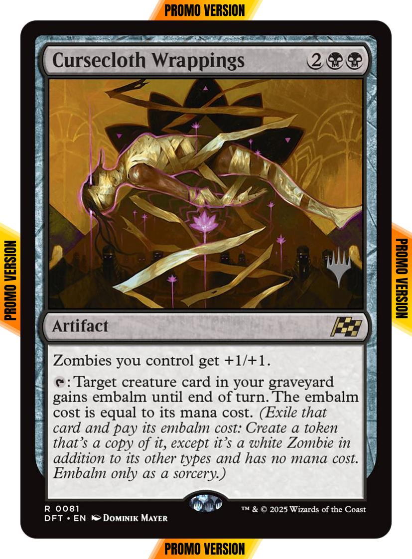 Cursecloth Wrappings [81p] [Promo Pack] [Aetherdrift: Promos] [Non-Foil]