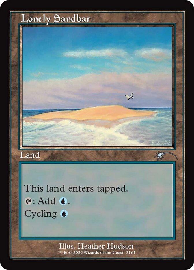 Lonely Sandbar [2161] [Retro Frame] [Dandân Deck] [Secret Lair Drop] [Non-Foil]