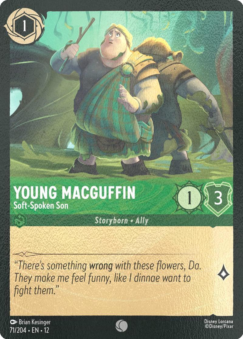 Young MacGuffin - Soft-Spoken Son - 71/204 [Wilds Unknown] [Cold Foil]