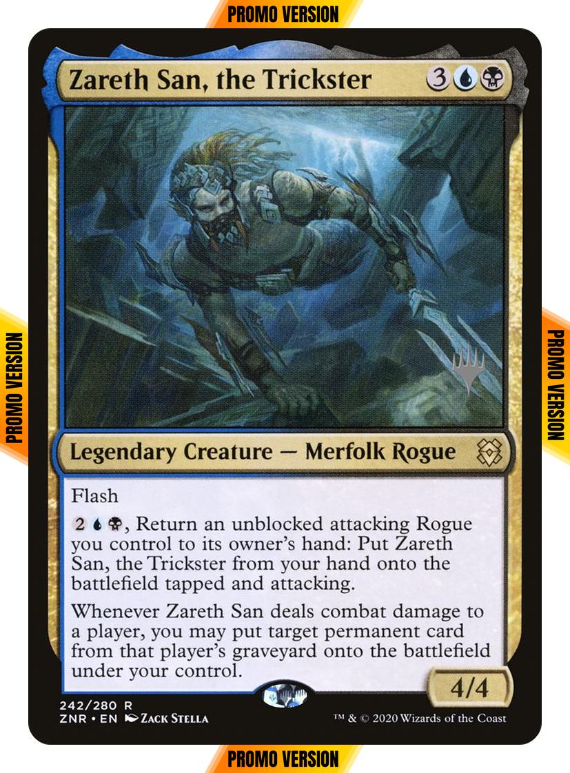 Zareth San, the Trickster [Promo Pack] [242p] [Zendikar Rising Promos] [Non-Foil]