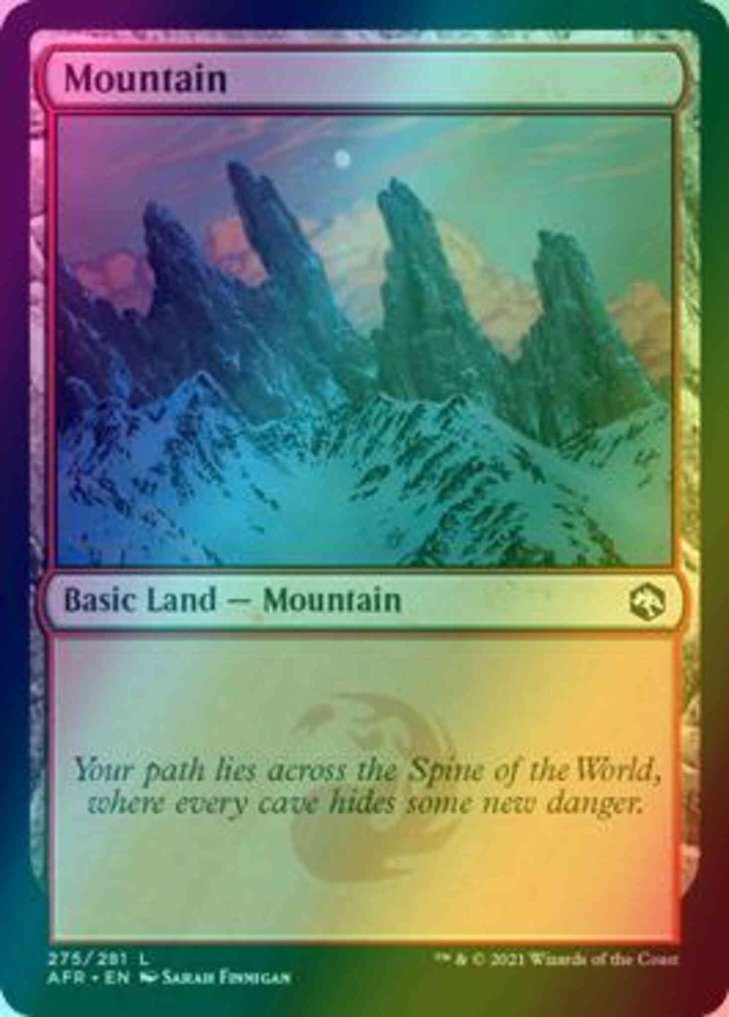 Mountain [275] [Adventures in the Forgotten Realms] [Foil]