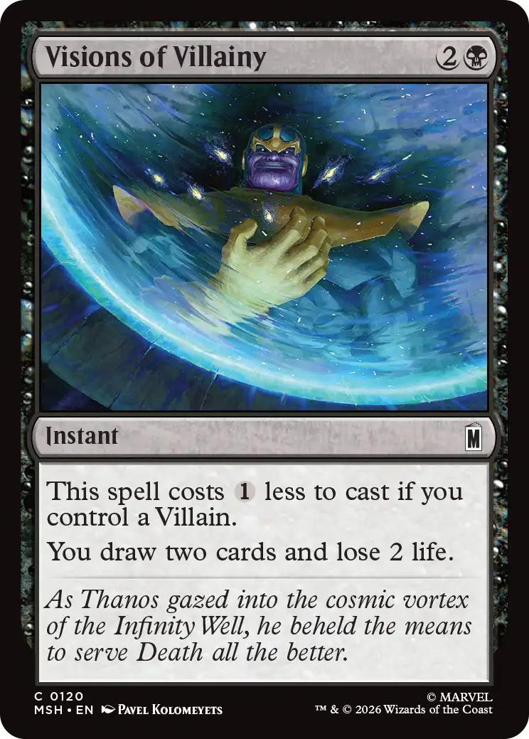 Visions of Villainy [120] [Marvel Super Heroes] [Non-Foil]