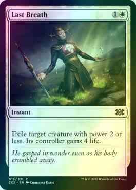 Last Breath [15] [Double Masters 2022] [Foil]