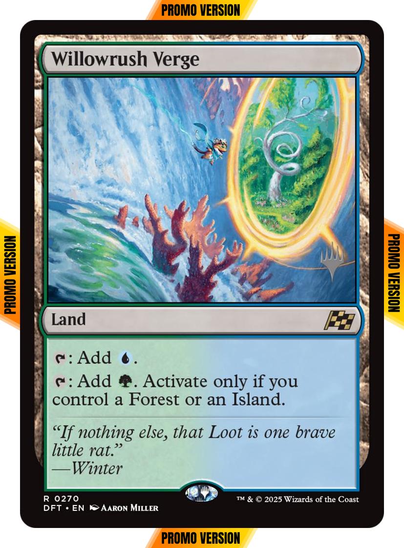 Willowrush Verge [270p] [Promo Pack] [Aetherdrift: Promos] [Non-Foil]