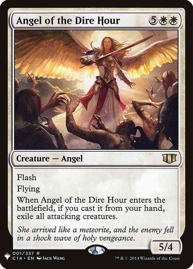 Angel of the Dire Hour [C14-1] [The List] [Non-Foil]