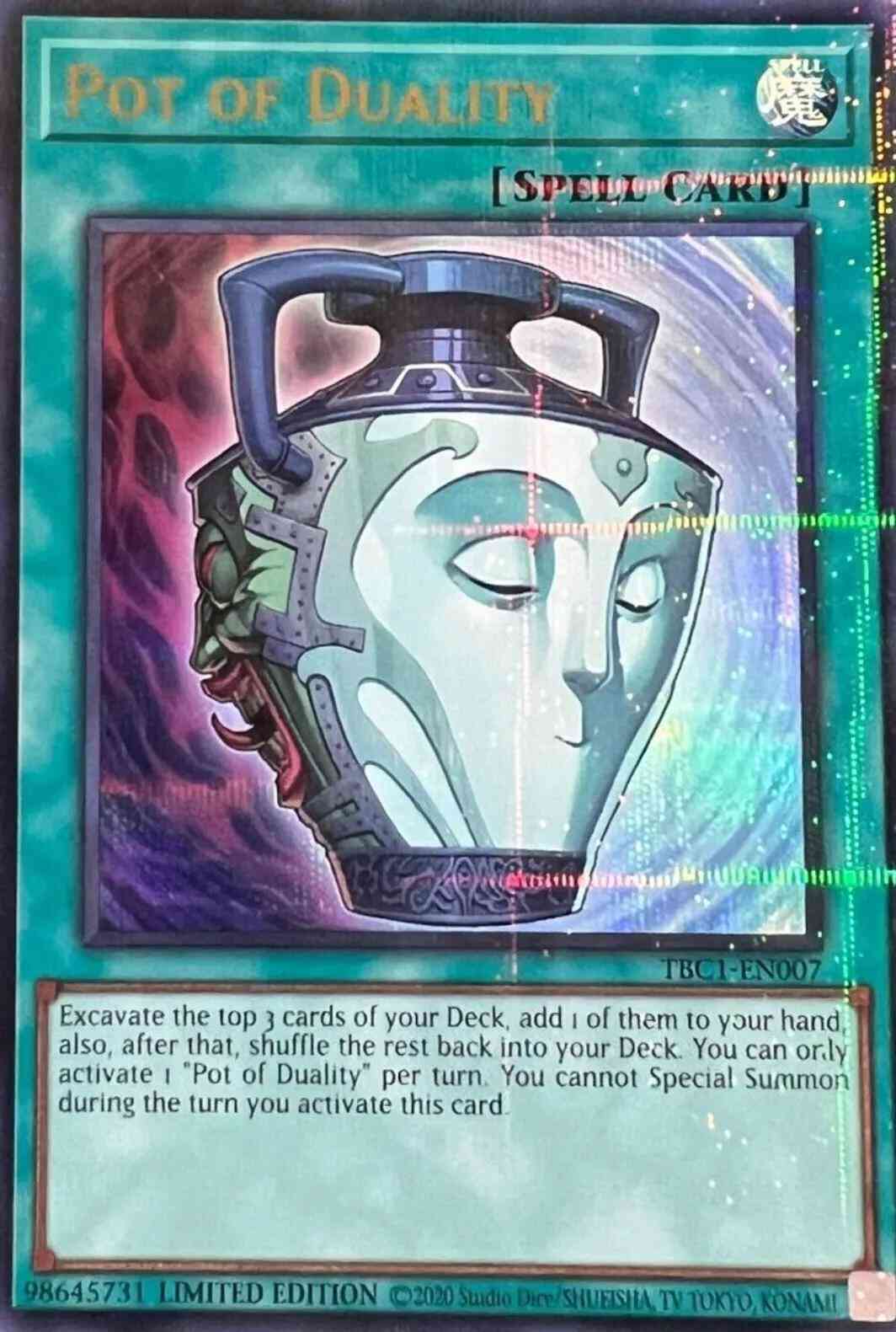 Pot of Duality - TBC1-EN007 - Ultra Parallel Rare - Limited