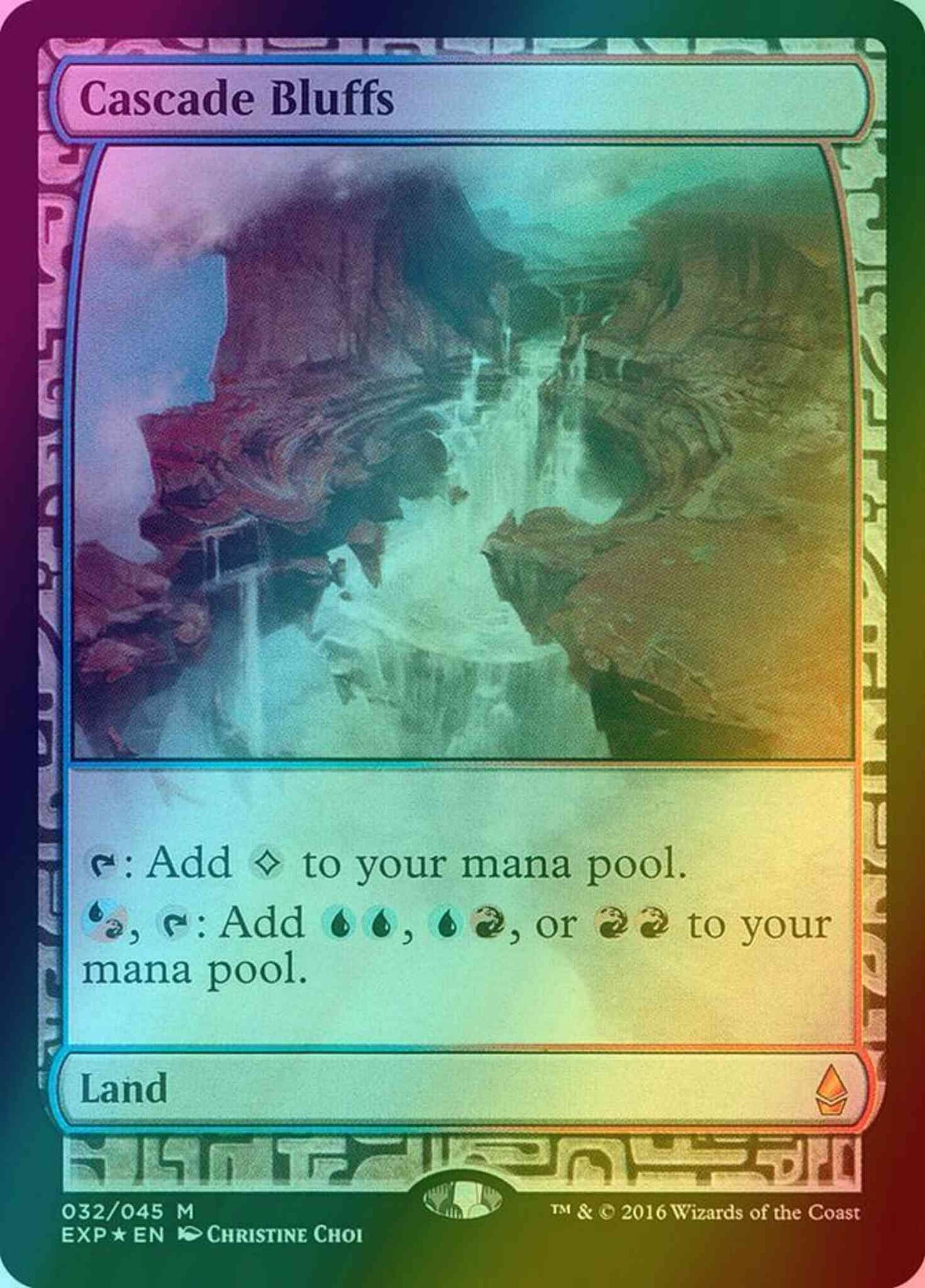Cascade Bluffs [32] [Zendikar Expeditions] [Foil]