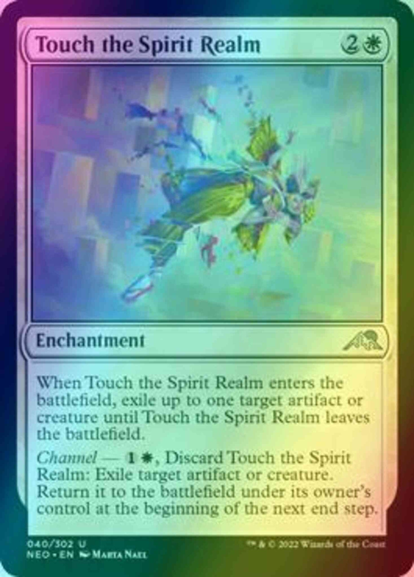 Touch the Spirit Realm [40] [Kamigawa: Neon Dynasty] [Foil]