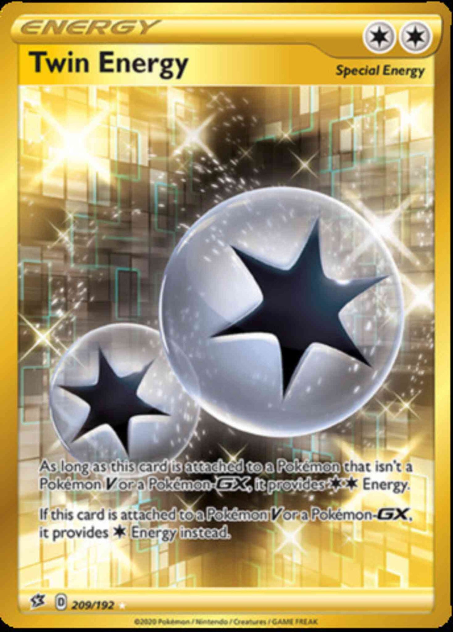 Twin Energy - 209/192 - Rare Secret [swsh2-209] [Secret]