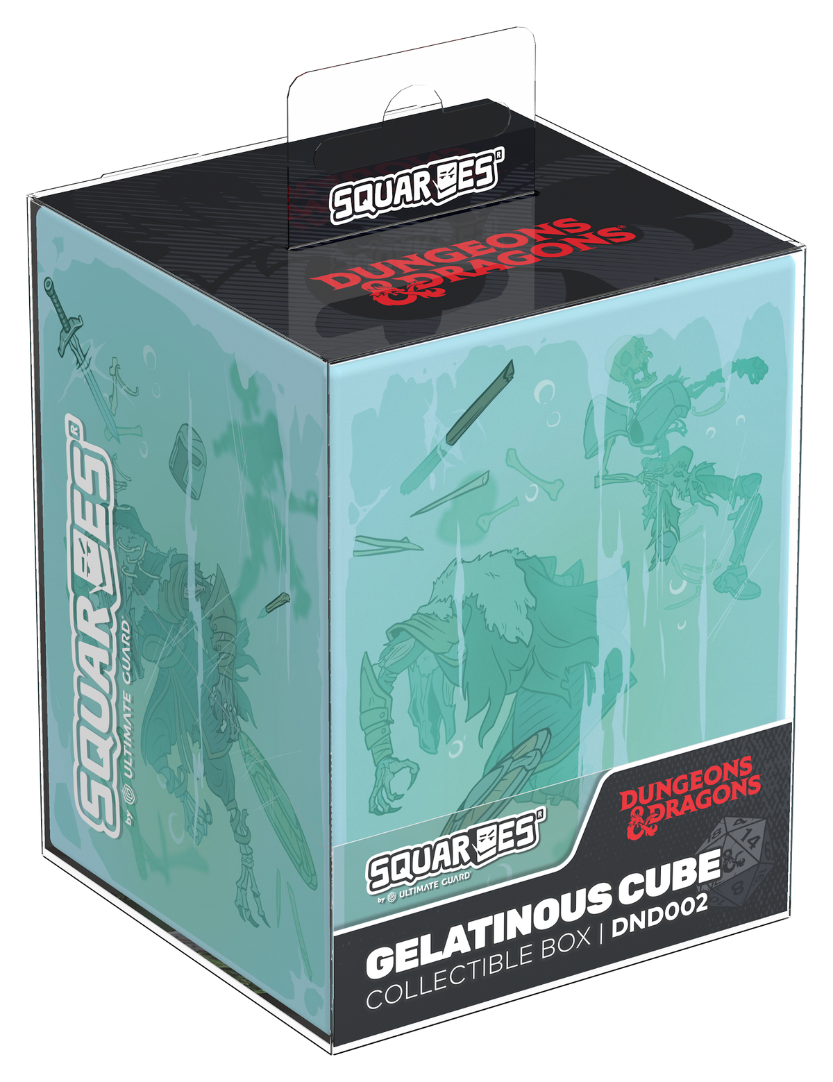 Ultimate Guard Squaroes Deck Box - 100 - Dungeons And Dragons - Gelatinous Cube