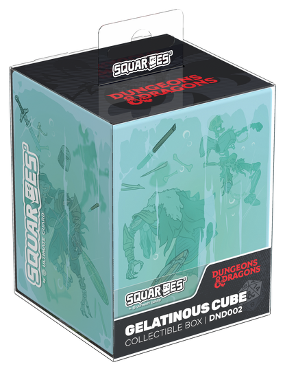 Ultimate Guard Squaroes Deck Box - 100 - Dungeons And Dragons - Gelatinous Cube