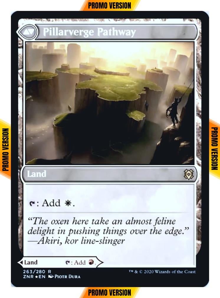 Needleverge Pathway // Pillarverge Pathway [Prerelease] [263s] [Zendikar Rising Promos] [Foil]