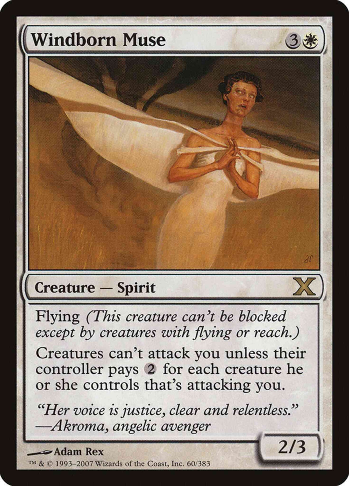 Windborn Muse [60] [Tenth Edition] [Non-Foil]