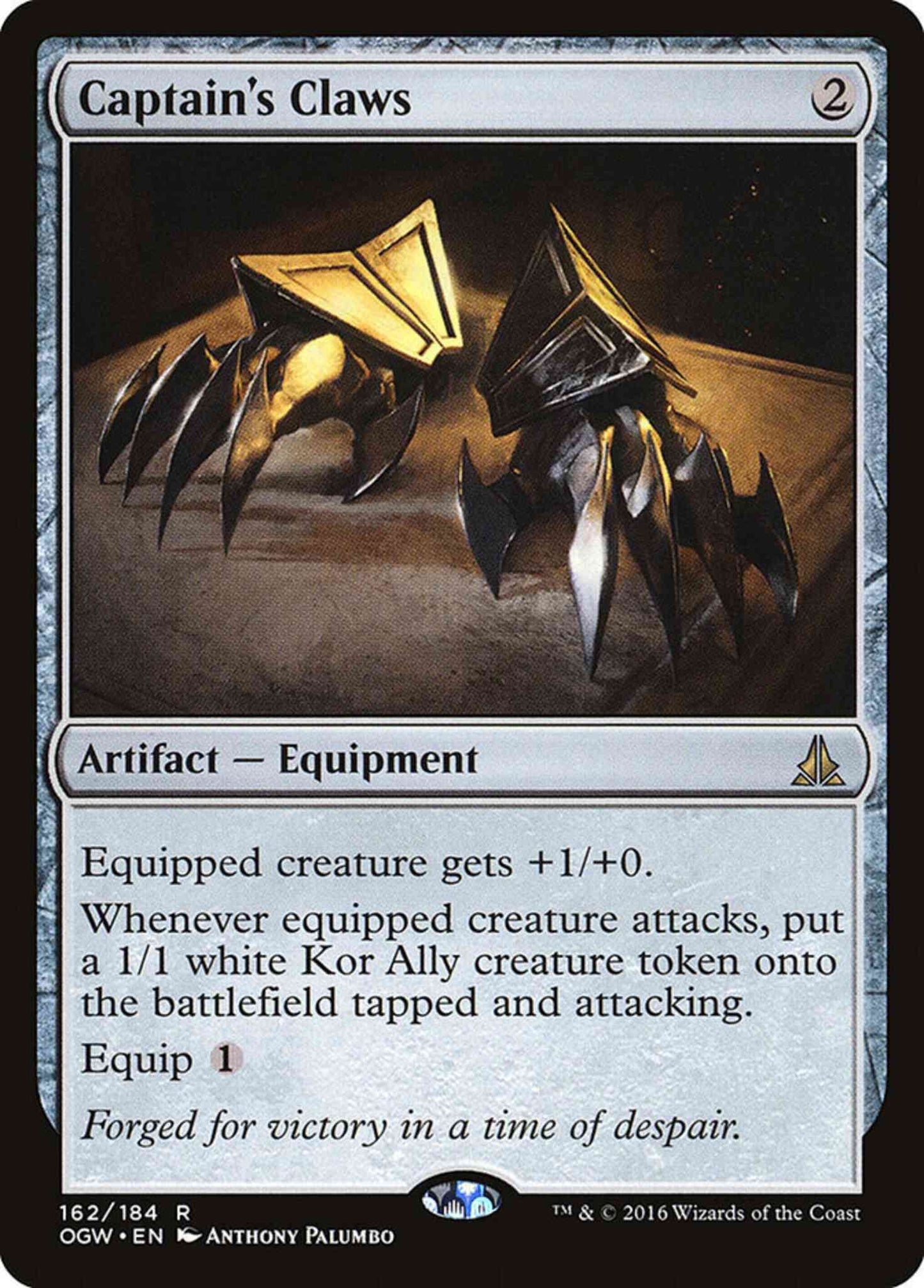 Captain's Claws [162] [Oath of the Gatewatch] [Non-Foil]