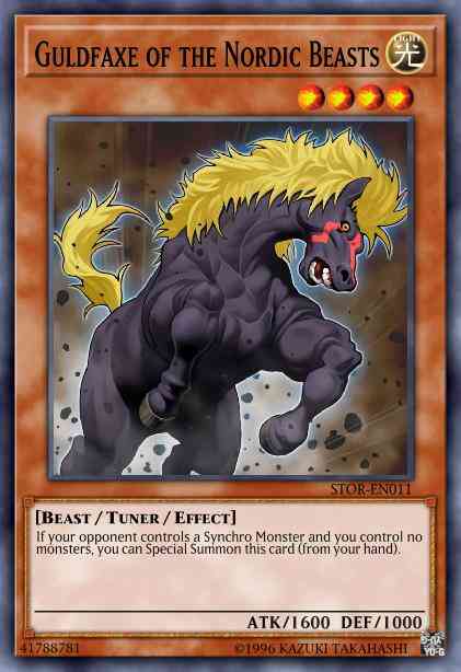 Guldfaxe of the Nordic Beasts - SP14-EN045 - Starfoil Rare - 1st Edition