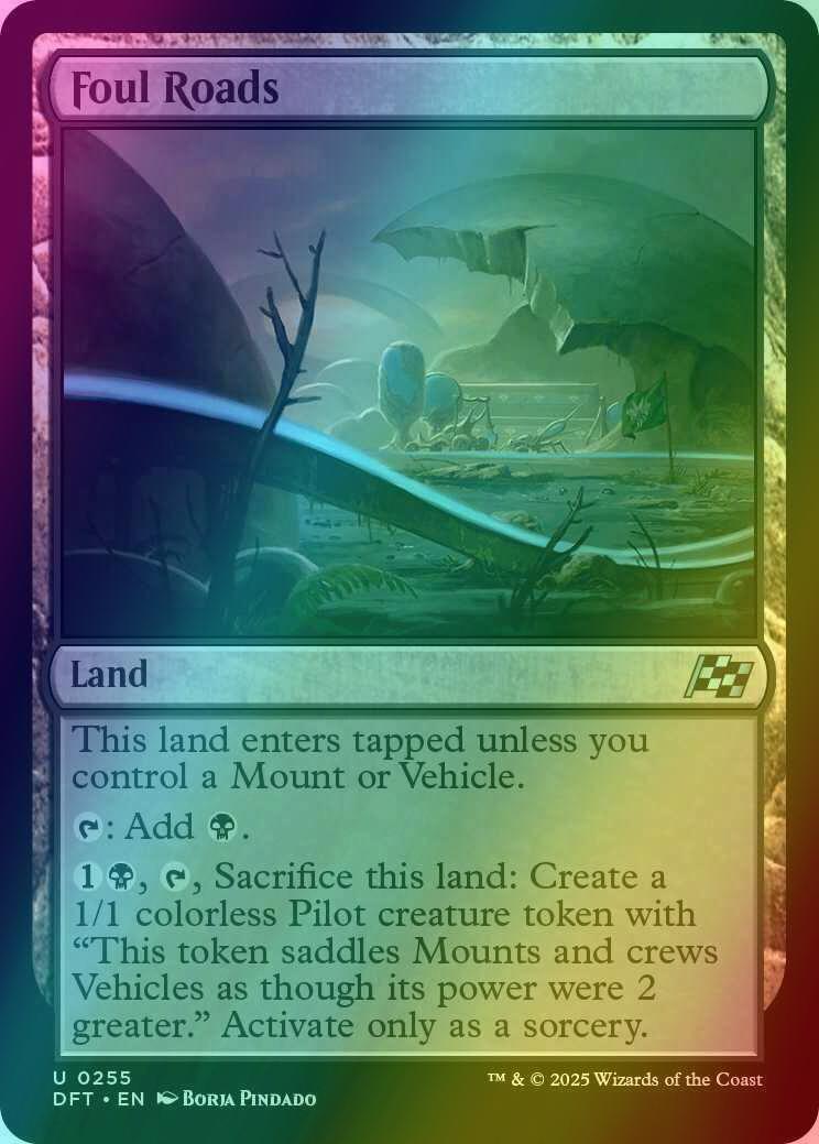 Foul Roads [255] [Aetherdrift] [Foil]