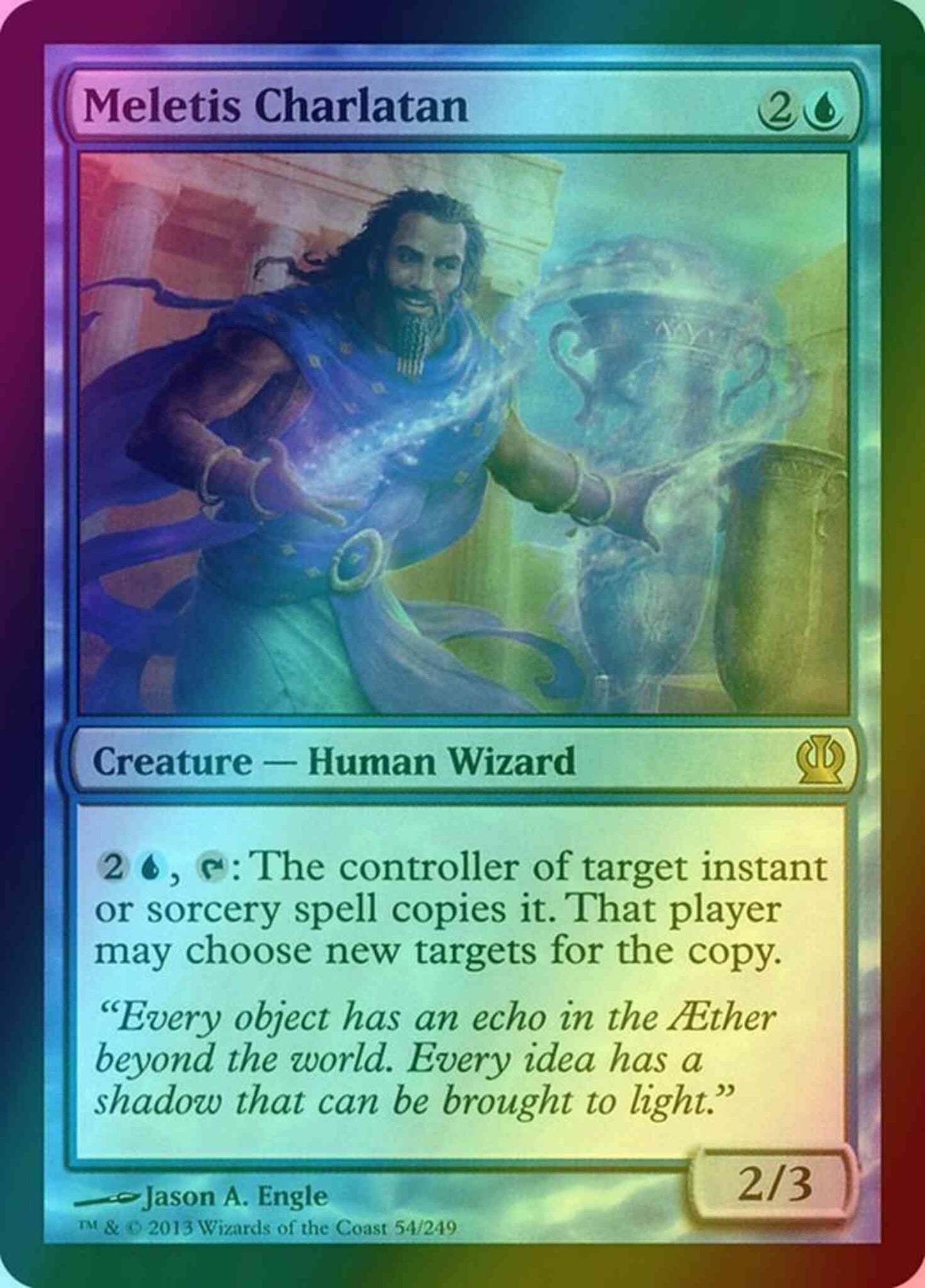 Meletis Charlatan [54] [Theros] [Foil]